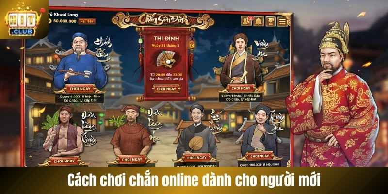 Cách chơi Chắn online dành cho người mới