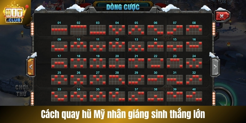Cách quay hũ Mỹ nhân giáng sinh thắng lớn