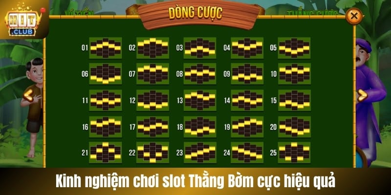 Kinh nghiệm chơi slot Thằng Bờm cực hiệu quả