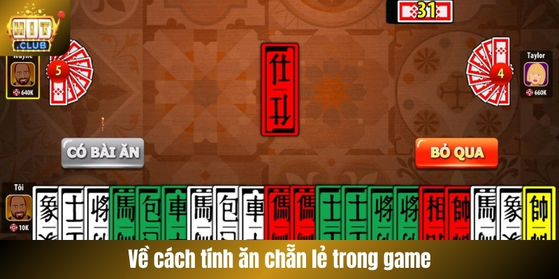 Về cách tính ăn chẵn lẻ trong game